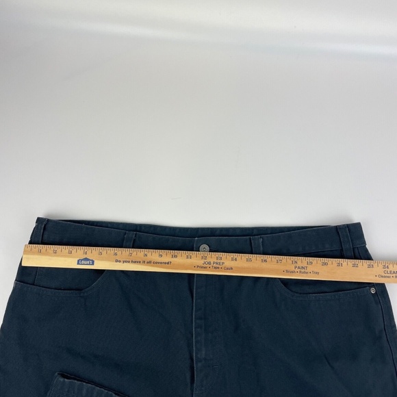 Duluth Trading Co Mens Size 46X30 Heavyweight Fire Hose Relaxed Pants 86125 Blue - Picture 3 of 6